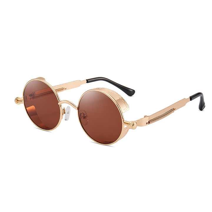 Women's retro-inspired round sunglasses with special lenses Bowlift