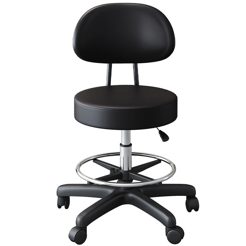 Bar stool with comfortable cushioning and height adjustment Bowlift