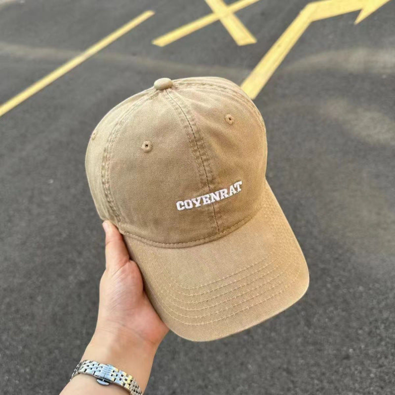 Men's Vintage-Style Cotton Baseball Cap Bowlift