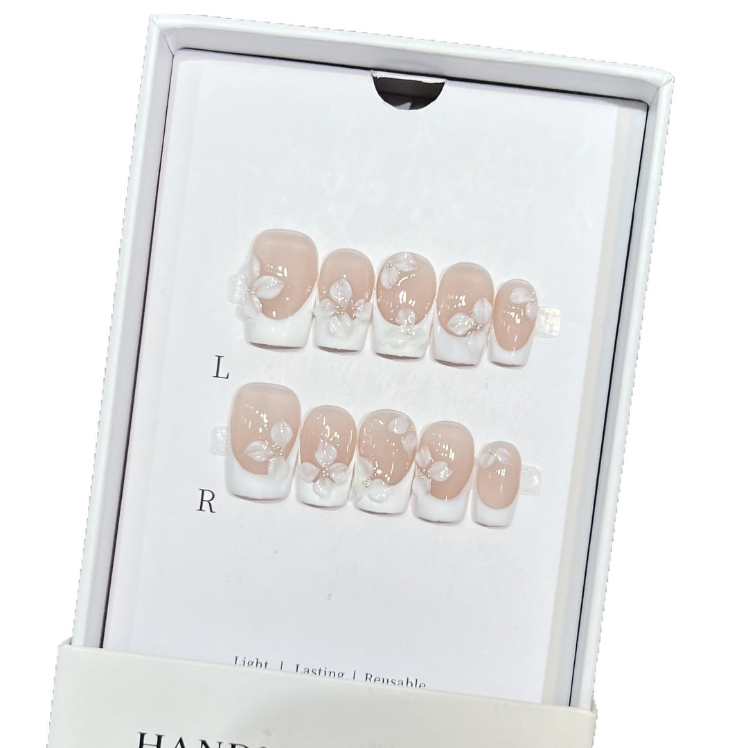 Floral Design Press-On Nail Art Kit Bowlift