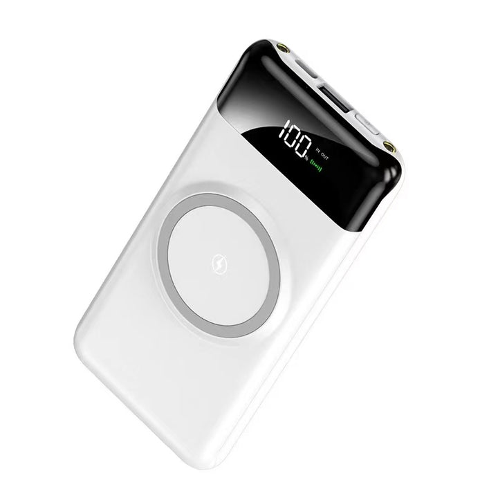 Portable power bank with wireless charging function and multifunction cable Bowlift
