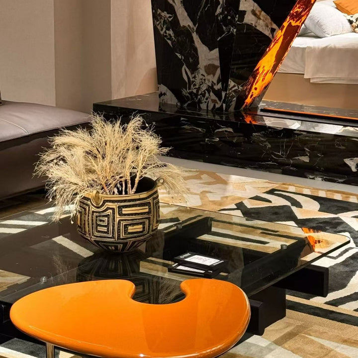 Decorative Tribal Patterned Storage Bowl