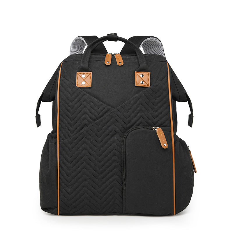 Multi-Functional Quilted Backpack Bowlift