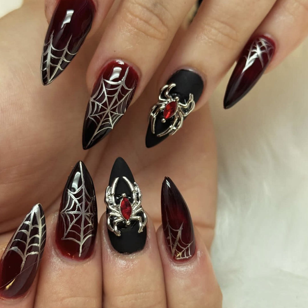 Halloween Themed 3D Decorative Nail Art Extensions Bowlift