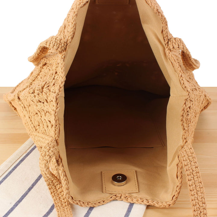 Handmade macrame bag Bowlift