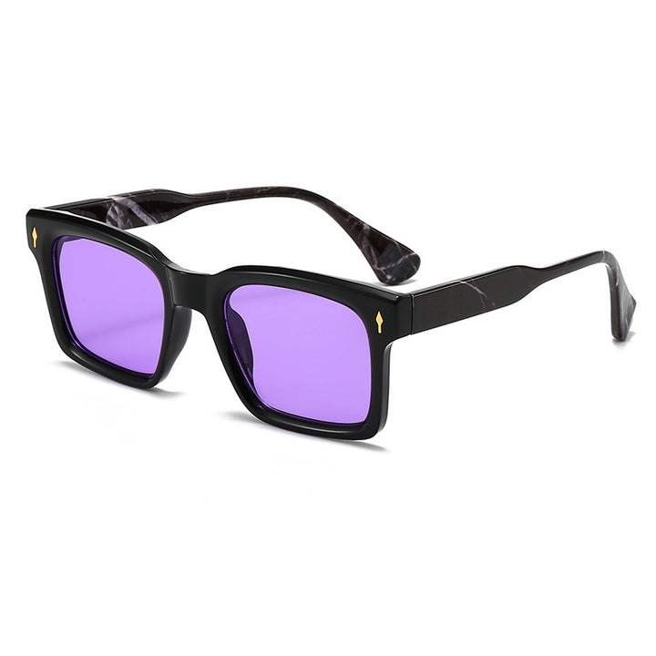 Ladies Rectangular Sunglasses in Elegant Tortoiseshell Design Bowlift