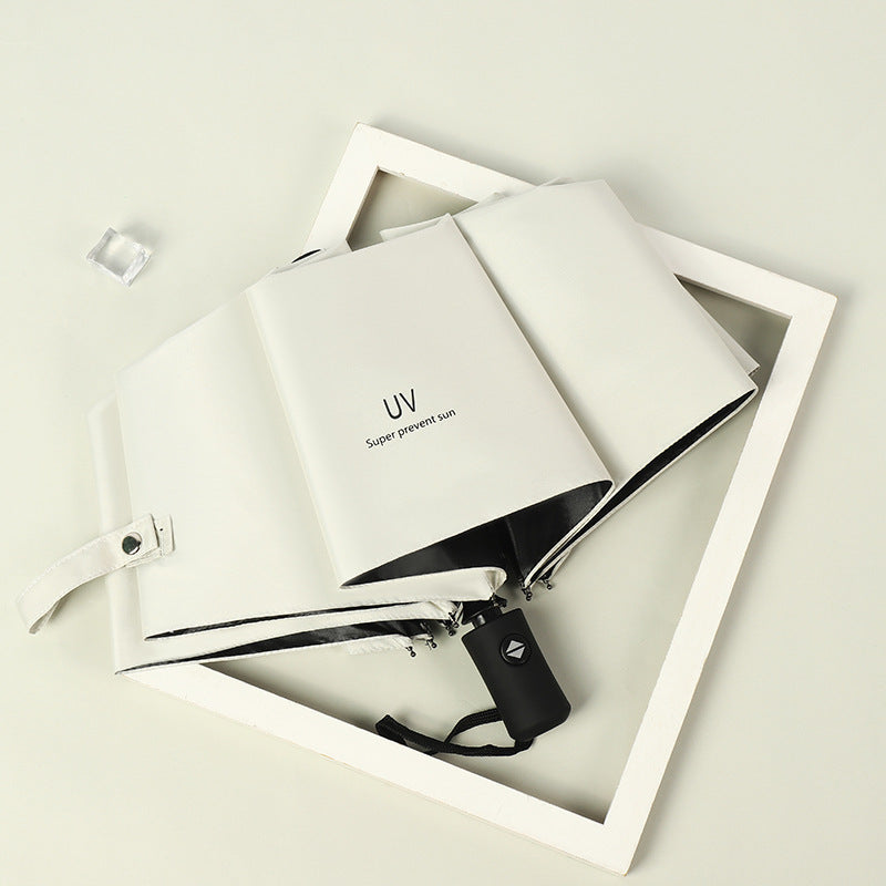 Ladies innovative and robust folding umbrella with ergonomic handle Bowlift