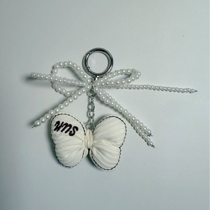 Decorative Butterfly Charm Keychain Bowlift