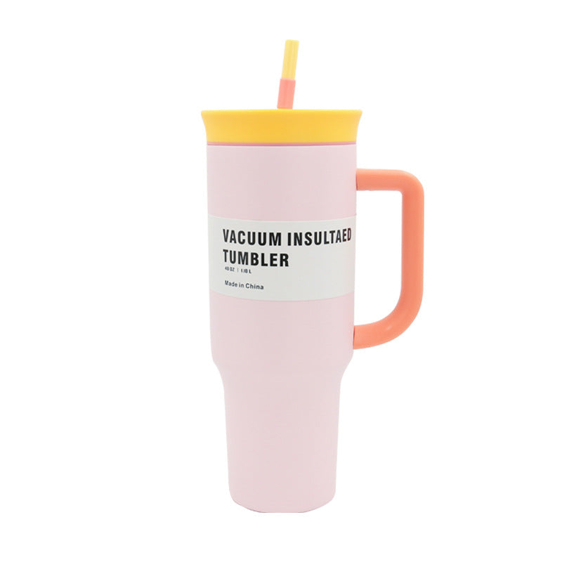 Ladies Insulated Drinking Cup with Practical Handle Bowlift