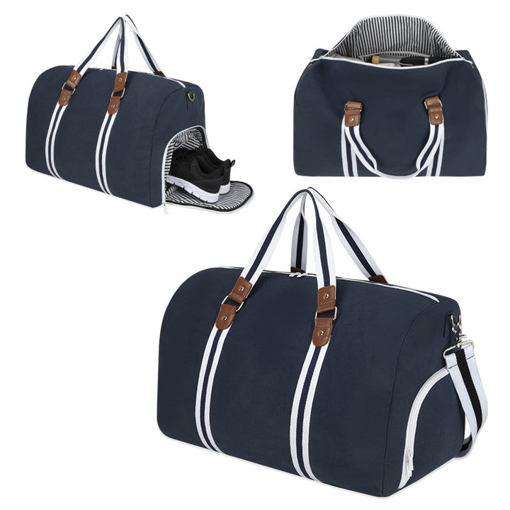 Multi-Functional Sports Duffle Bag with Shoe Compartment Bowlift
