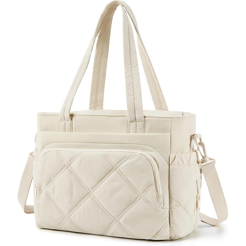 Multifunctional Laptop Bag with Detachable Shoulder Strap Bowlift