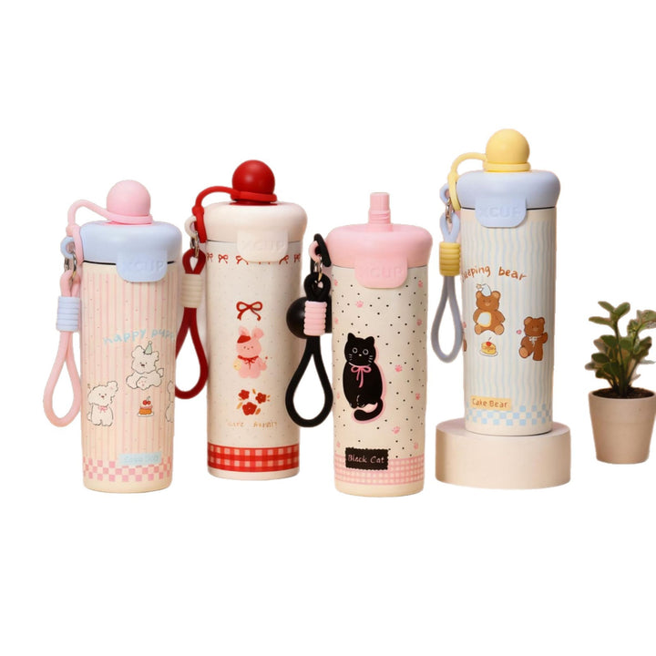 Women sweet insulated bag with cute bear motif Bowlift