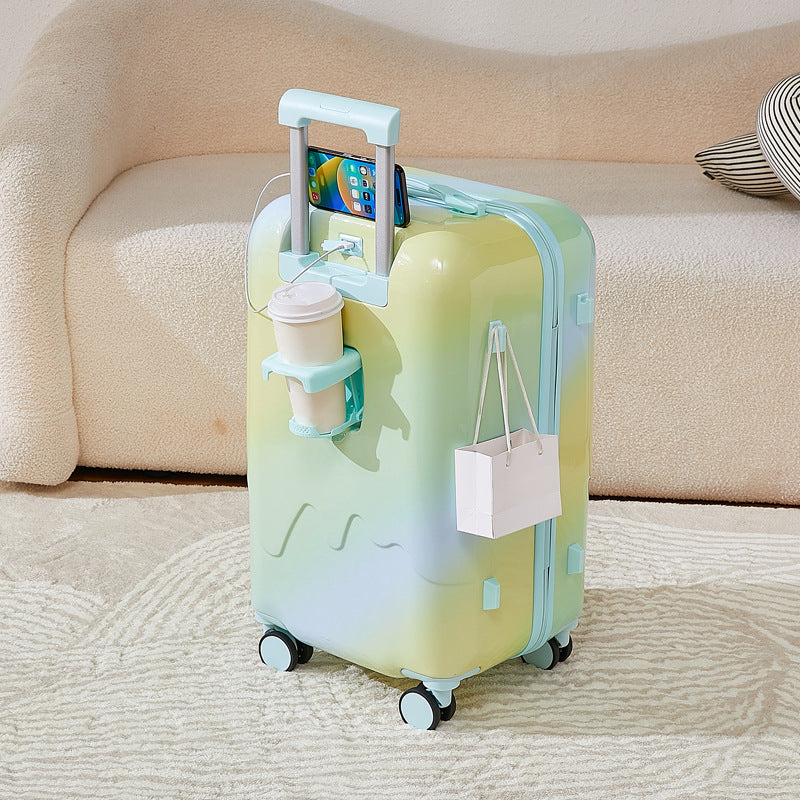 Smart Travel Spinner Luggage Bowlift