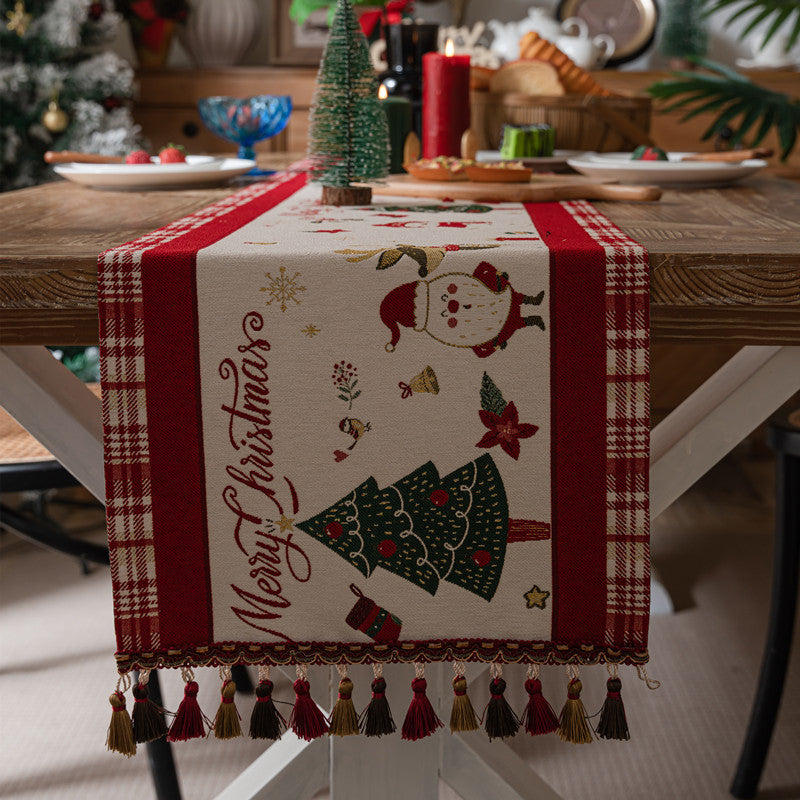Festive Christmas Table Runner