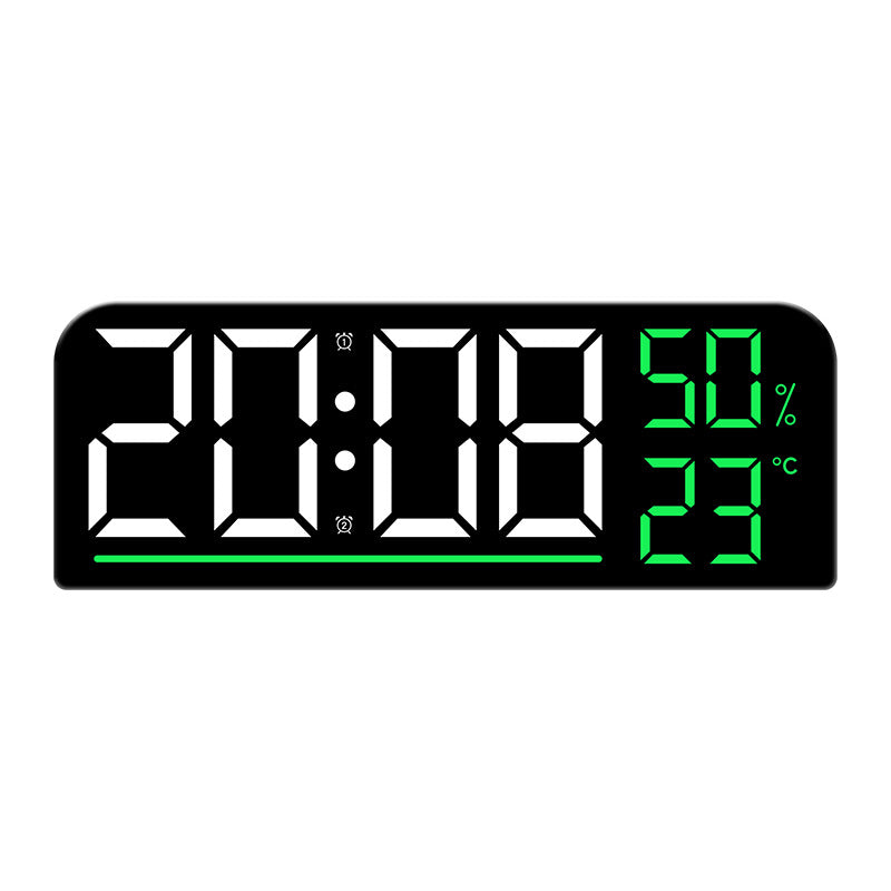 Digital alarm clock with hygrometer and temperature display Bowlift