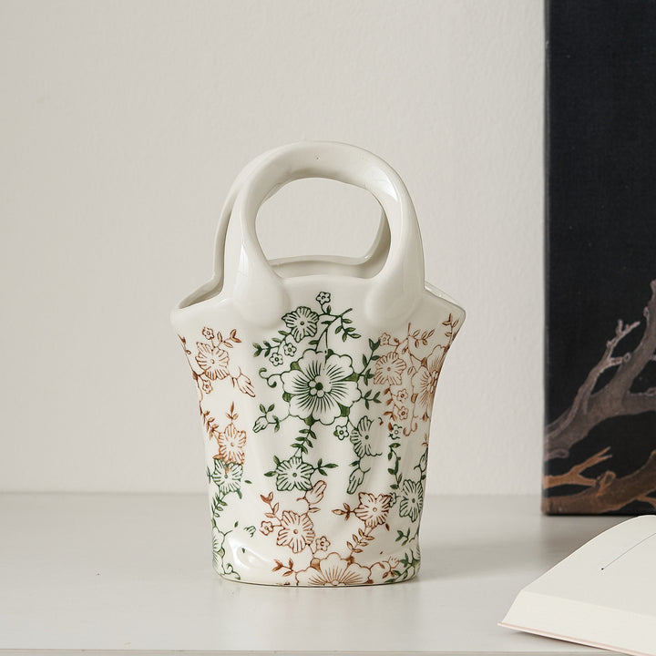 Flower basket with two handles Bowlift