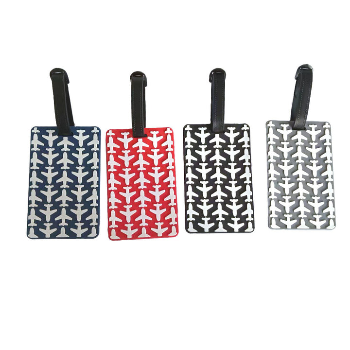 Unisex luggage tag in modern airplane design Bowlift
