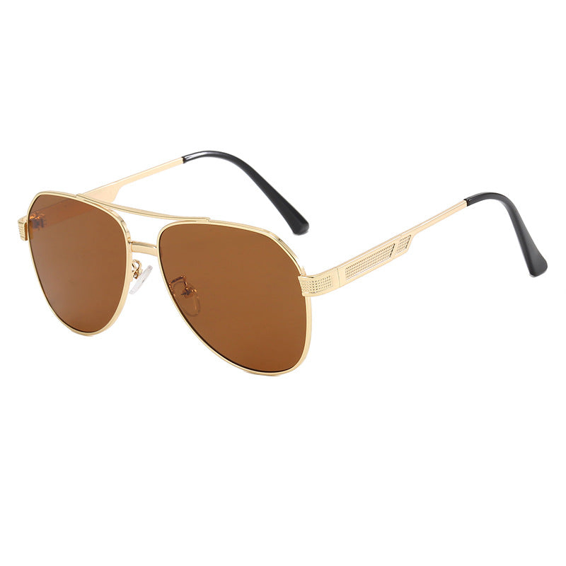 Ladies elegant aviator sunglasses with sturdy metal frame and UV protection Bowlift