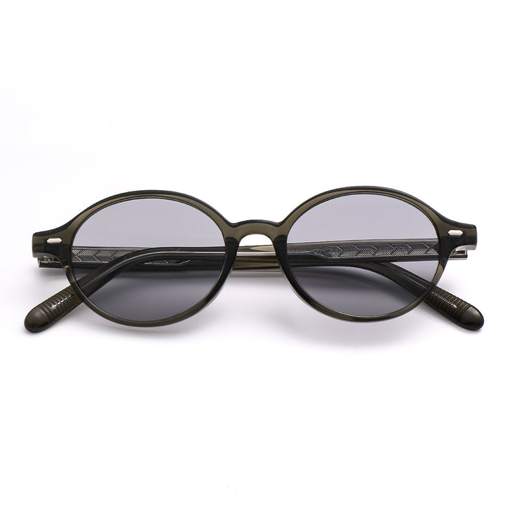 Women's fashionable sunglasses in oval design with stylish accents Bowlift