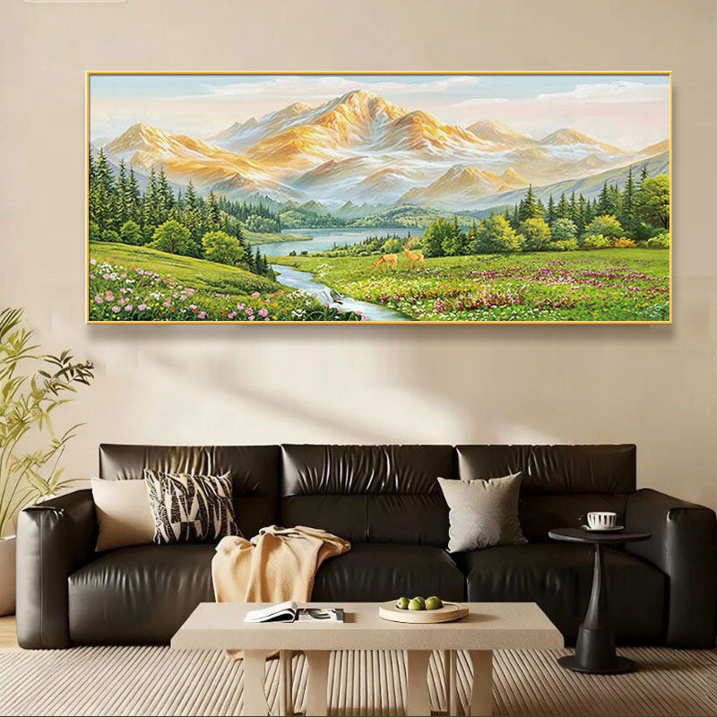 Scenic Mountain Landscape Wall Art