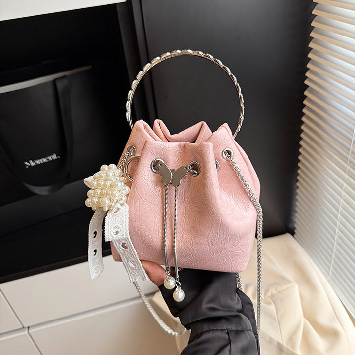Stylish Butterfly-Detail Handbag Bowlift