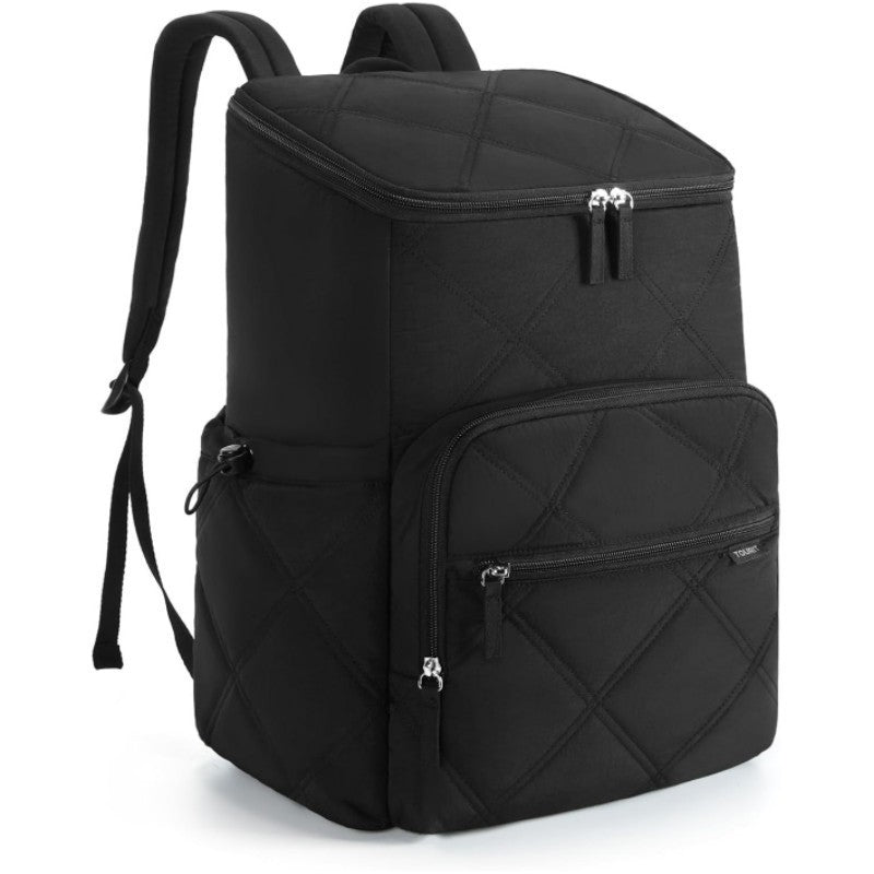 Portrait-format city backpack with multifunctional compartments Bowlift