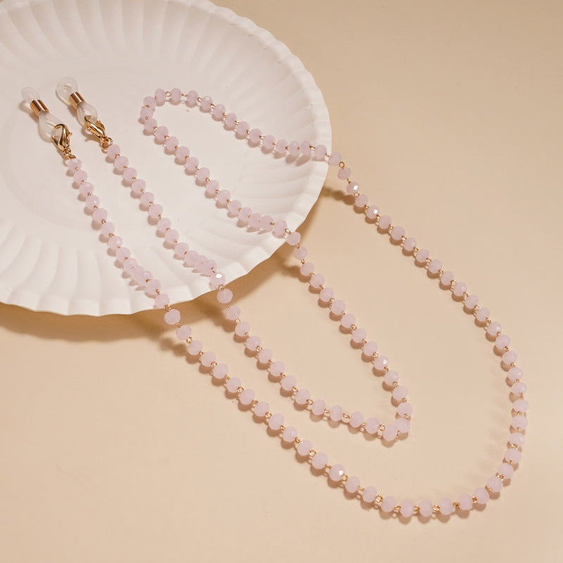 Elegant Beaded Eyewear Necklace Bowlift