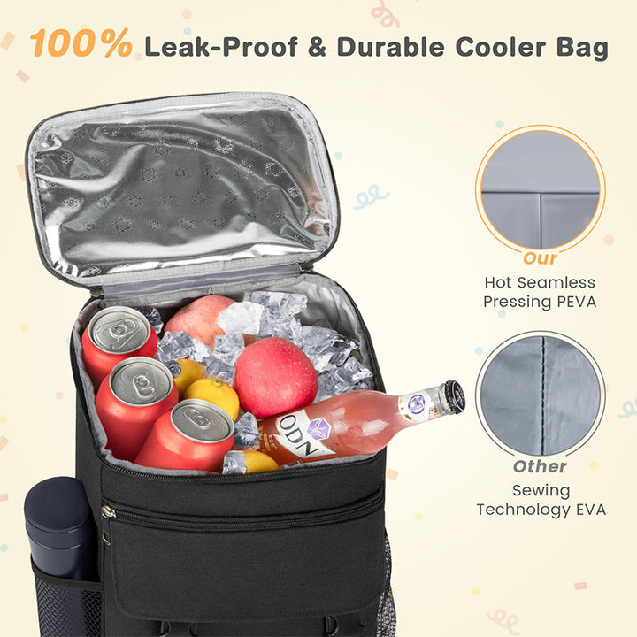 Insulated Cooler Backpack Bowlift