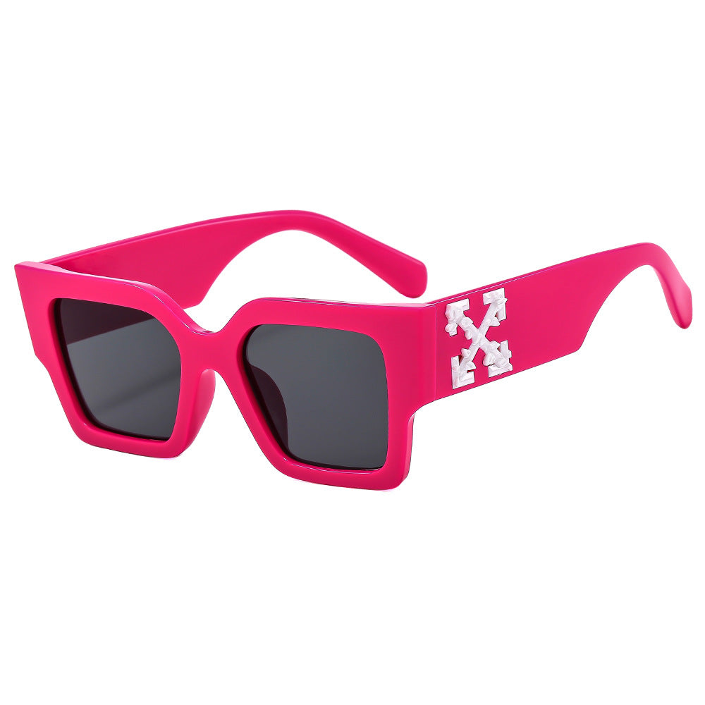 Women's Designer Sunglasses with striking geometric frame Bowlift