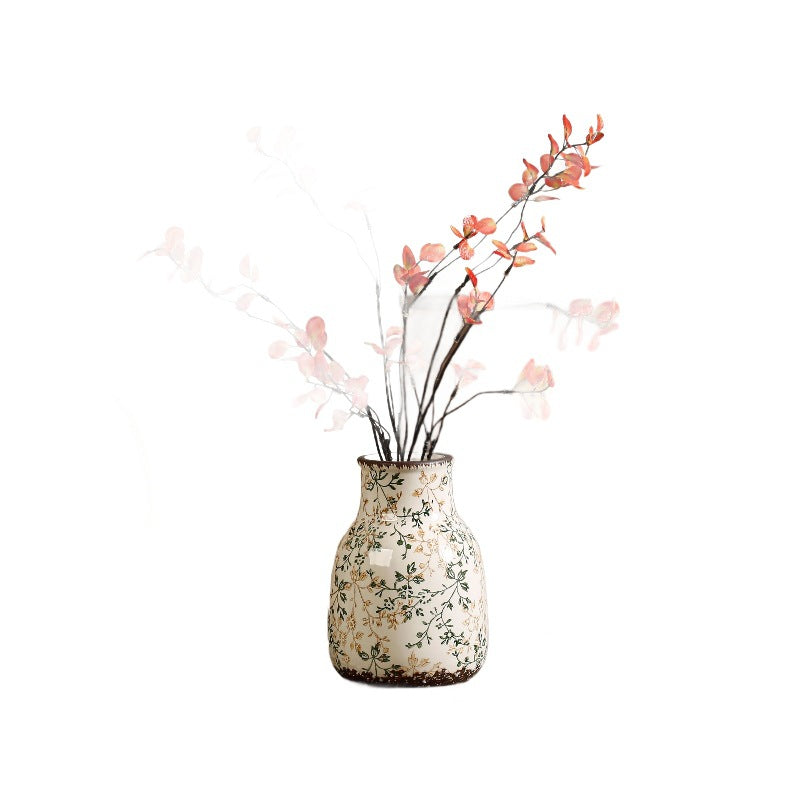 Elegant and artistically decorated ceramic vase Bowlift
