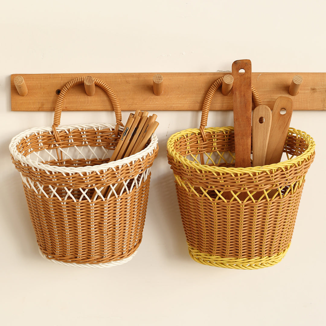 Hanging Woven Storage Basket Bowlift
