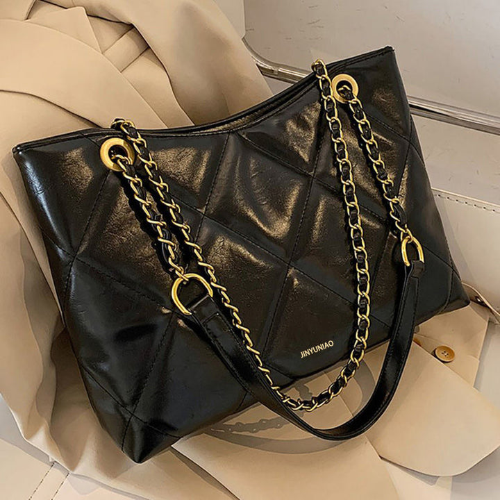 Stylish Quilted Handbag Bowlift