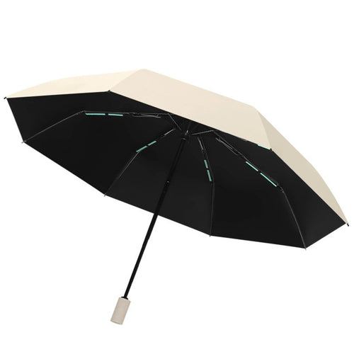 Ladies stylish folding umbrella with ergonomic handle Bowlift