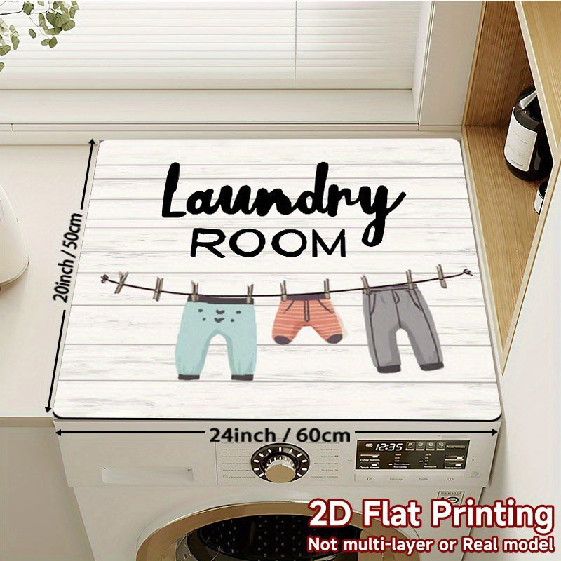 Decorative Laundry Basket Mat