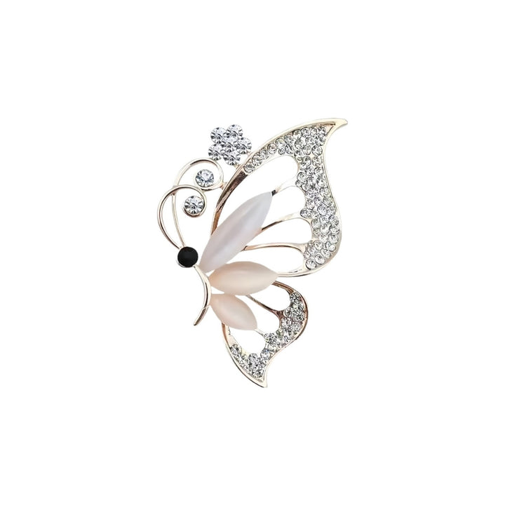 Elegant Butterfly Brooch Bowlift