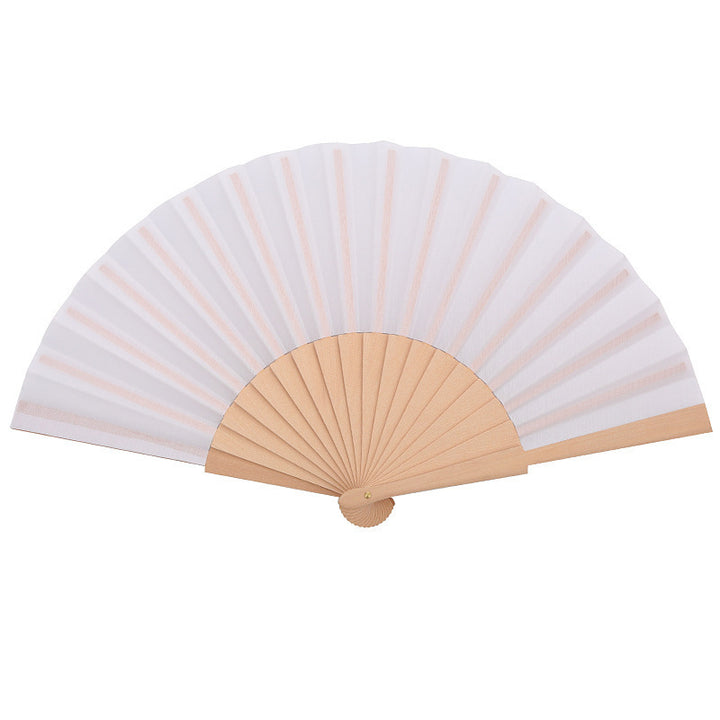 Women handmade fan made of breathable material with elegant design Bowlift