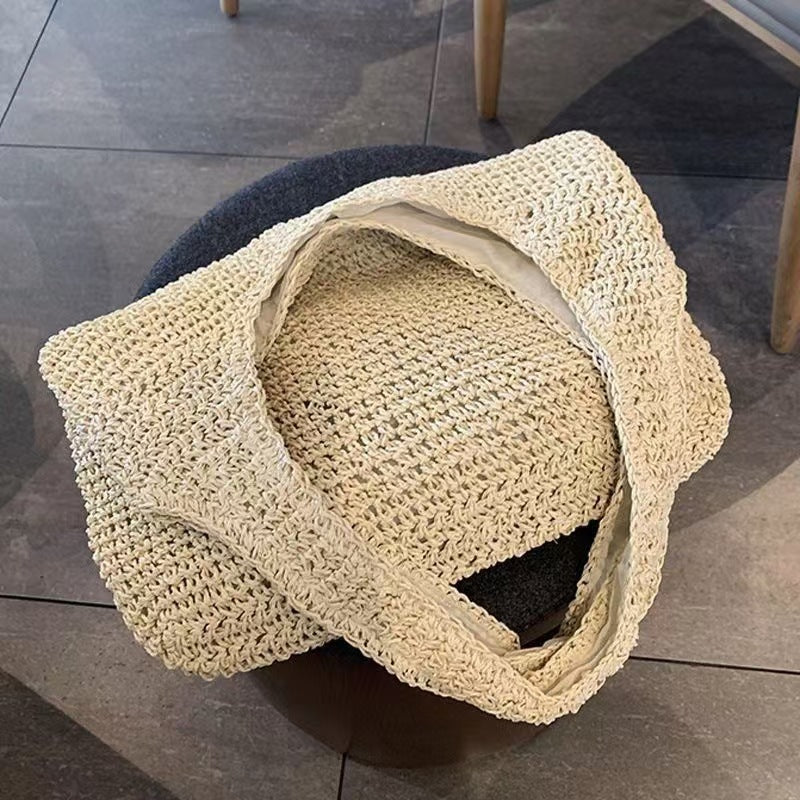 Hand-knotted macramé tote bag Bowlift