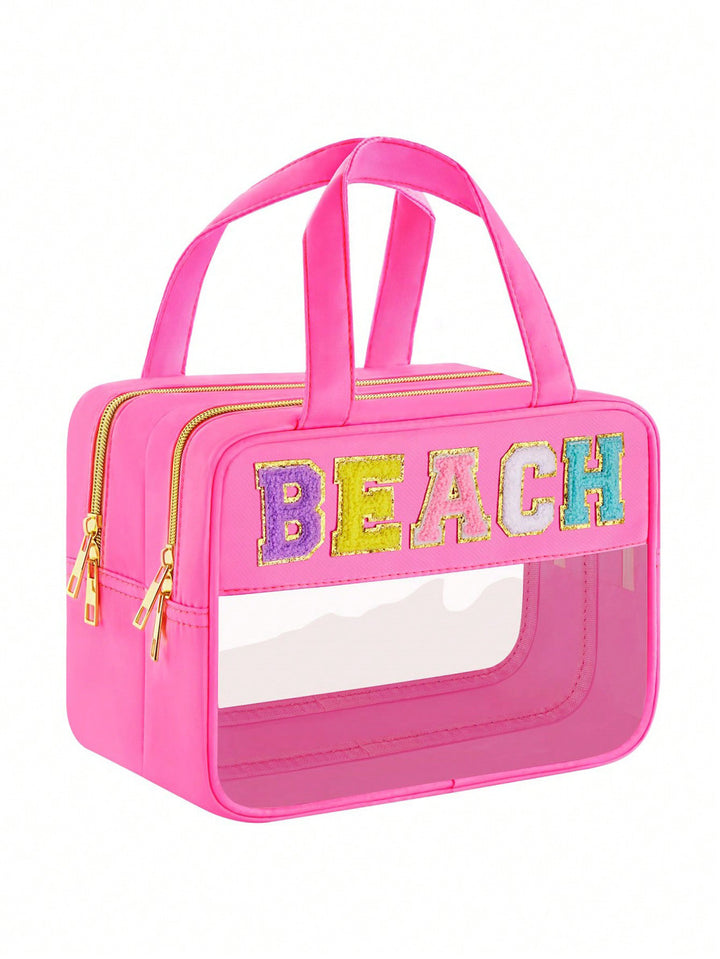 Transparent Cosmetic Organizer Bag Bowlift