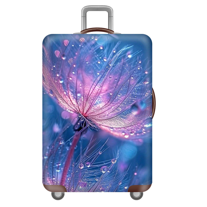 Unisex hard-shell travel suitcase with imaginative, cultural motif Bowlift