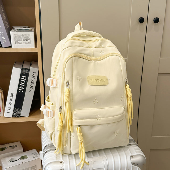Functional Graphic-Embellished Backpack