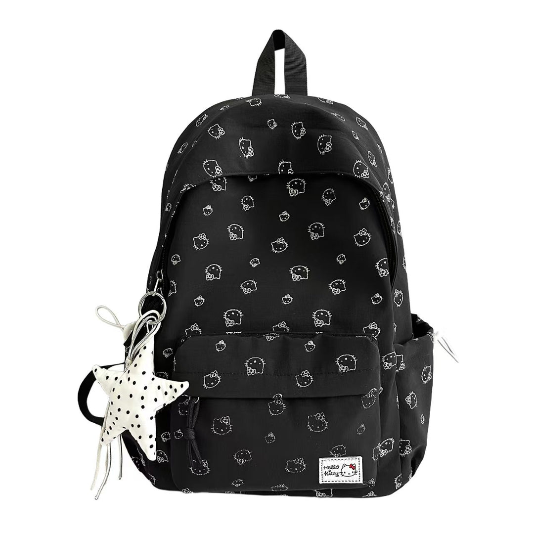 Cute Character Print Backpack Bowlift