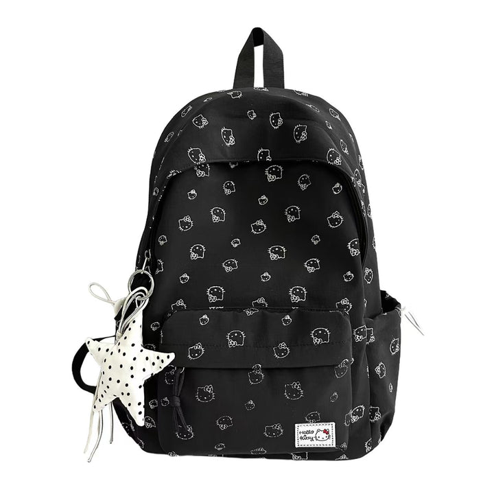Cute Character Print Backpack Bowlift