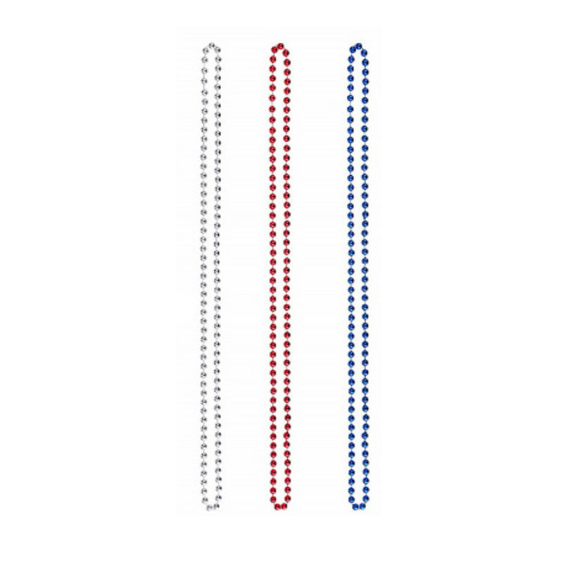 Unisex nan lightweight plastic bead necklaces multi-part party set Bowlift