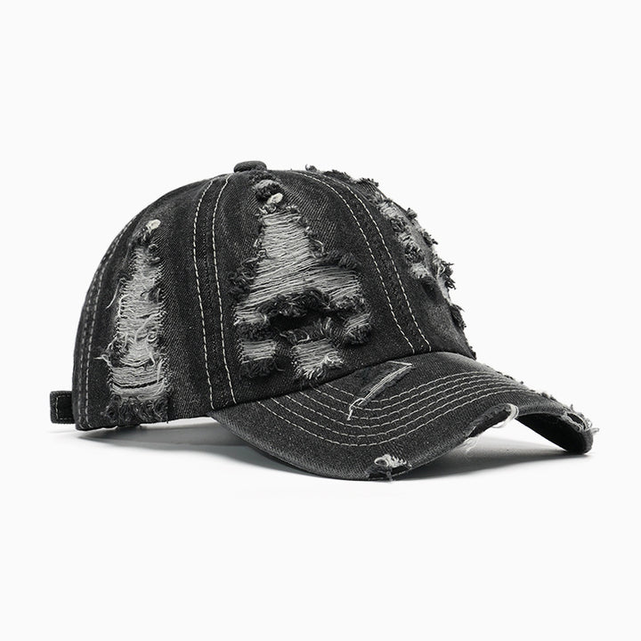 Ladies fashion Destroyed-basecap Bowlift