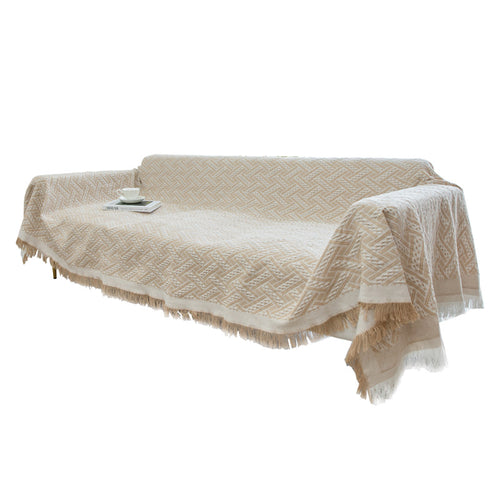Textured Sofa Throw Blanket
