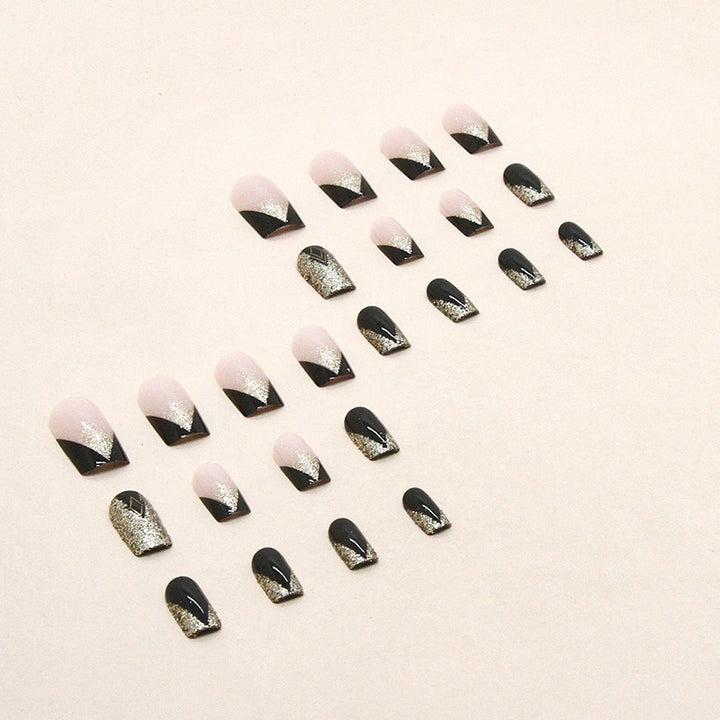 Glamorous Glitter Nail Wraps Bowlift
