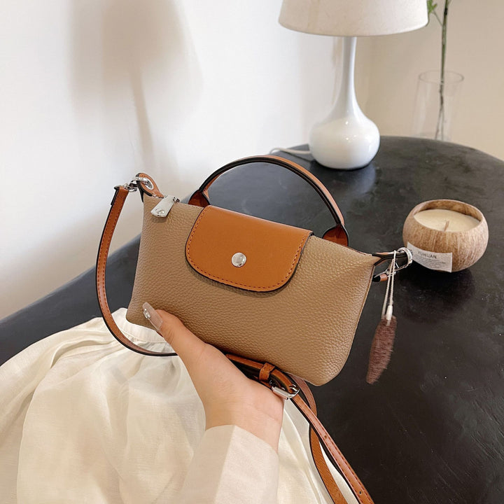 Chic Textured Mini Handbag Bowlift