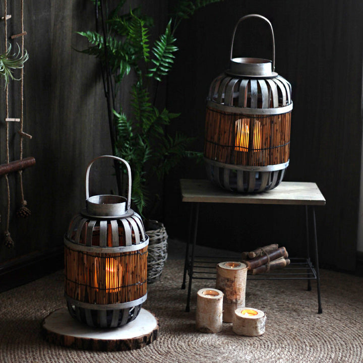 Rustic Lantern Bowlift