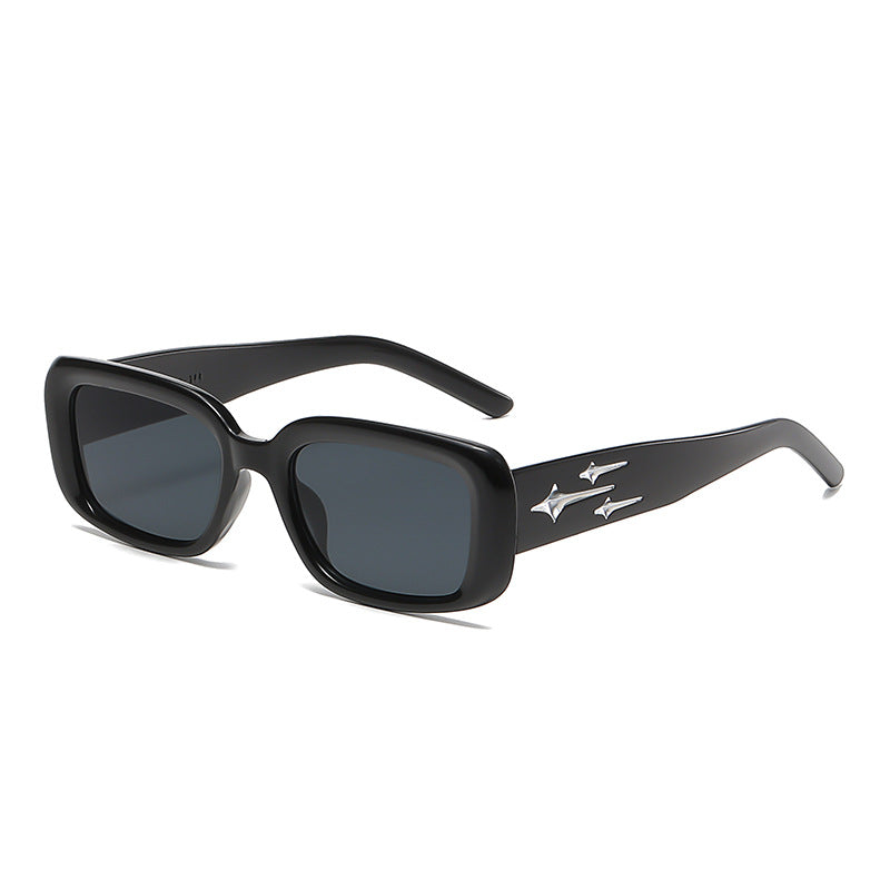 Women stylish sunglasses in trendy retro design Bowlift
