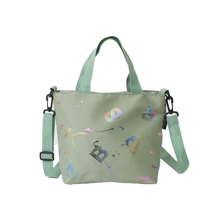 WoArtistic Patterned Mini Tote Bag Bowlift